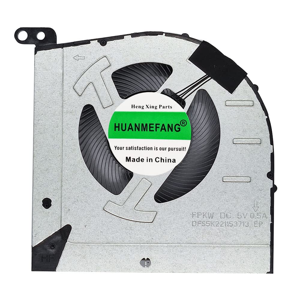 HUANMEFANG New CPU and GPU Cooling Fan for Lenovo IdeaPad Gaming 3 15-IAH7 3-15ARH7 5V 0.5A DFS5K223052833/DFS5K221153713 Fan