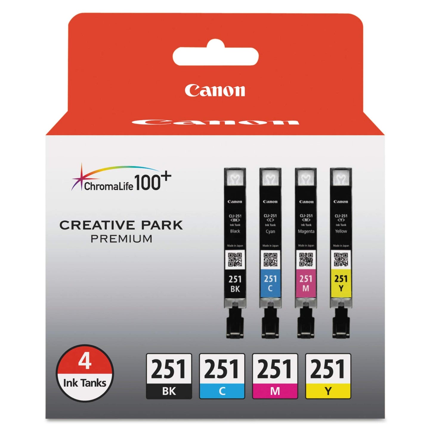 Canon CNM6513B004 6513B004 CLI-251 ChromaLife100 Ink