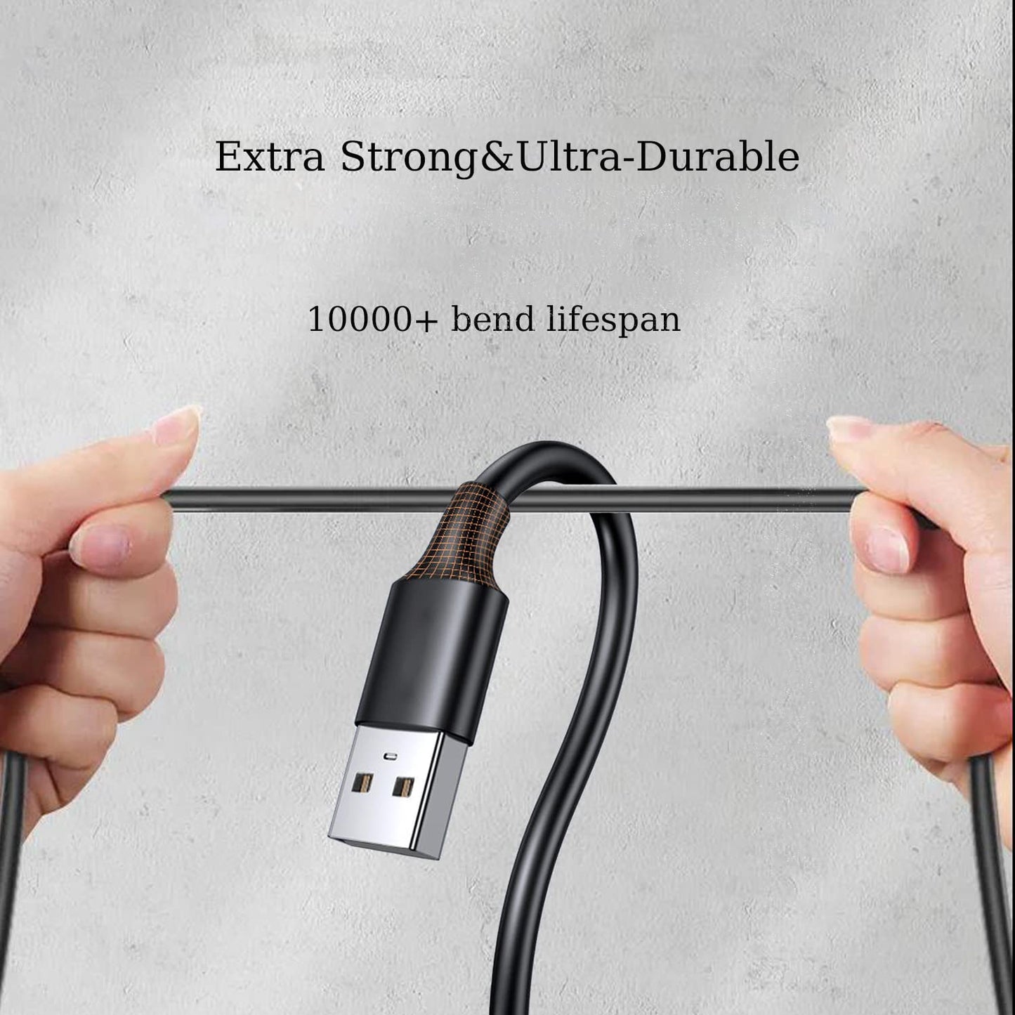 Pocxwa USB-A to USB-C Charging Cable, USB 2.0 Fast Charger Cord 3.3Ft Compatible with Samsung Galaxy S10 S9 S8 A15 A25 A35 A55, LG G8 G7 G6 G5, Moto