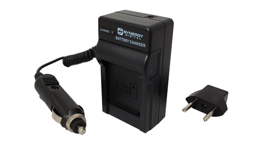 Synergy Digital Camera Battery Charger, Compatible with Panasonic Lumix DMC-ZS30 Digital Camera