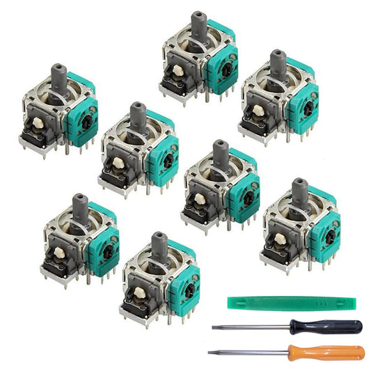 Genuine Analog Joysticks Repair Kit Compatible with X-One - Fixes Stick Drift, Broken, and Loose Joysticks on Regular, S, and Elite Series 1