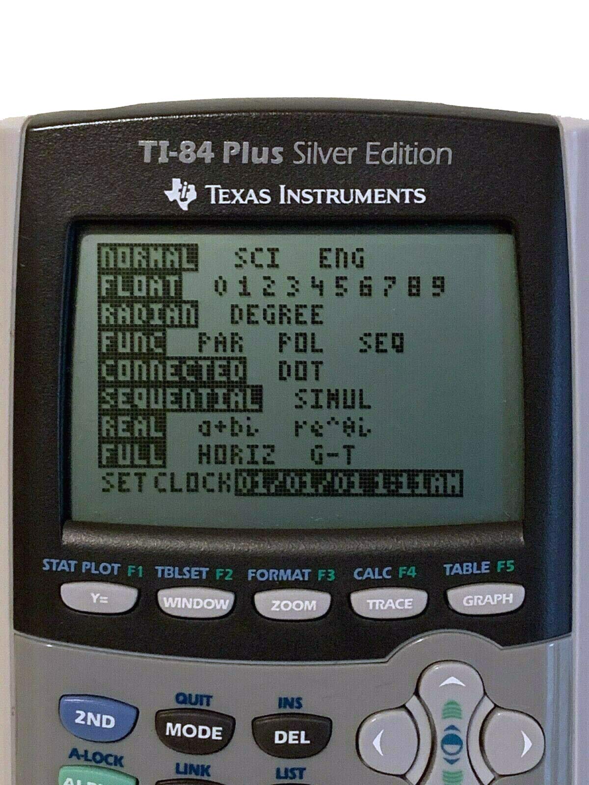 Texas Instruments TI-84 Plus Silver Edition Graphing Calculator (Renewed)
