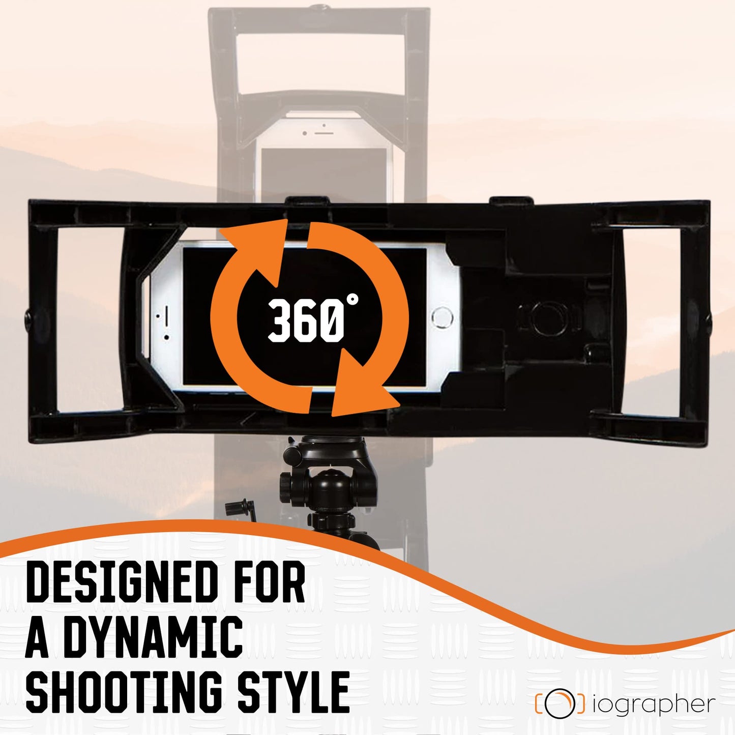 iOgrapher Filmmaking Multi-Case Phone Holder - Smartphone Video Rig & Phone Camera Video Stabilizer for Photographers and Filmmakers