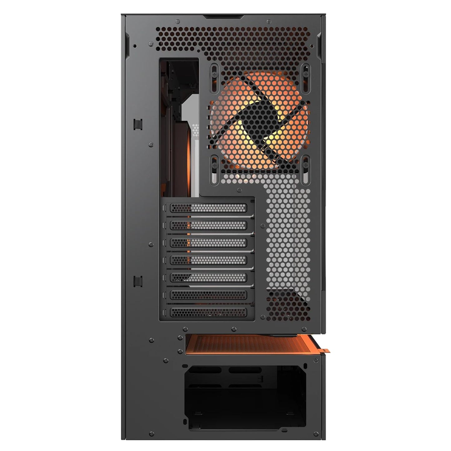 COUGAR CFV235 MidTower ATX, CEB Case,430mm GPU Supported, Pre-Installed ARGB PWM Fans 120mmx4, 270° Airflow Access, Dust Filter, Dual Magnetic