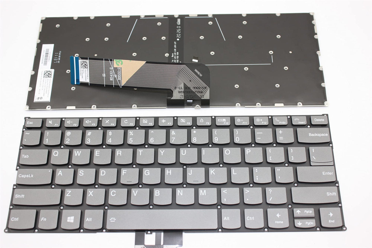 New US Black English Backlit Laptop Keyboard (Without palmrest) for Lenovo ThinkBook 13s-IWL 13s-IML 14s-IML 14s-IWL Light Backlight