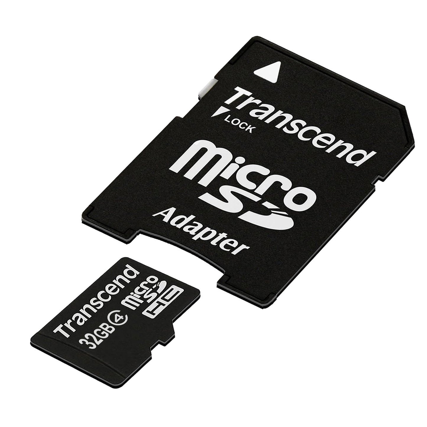 Transcend 32 GB Class 4 microSDHC Flash Memory Card TS32GUSDHC4
