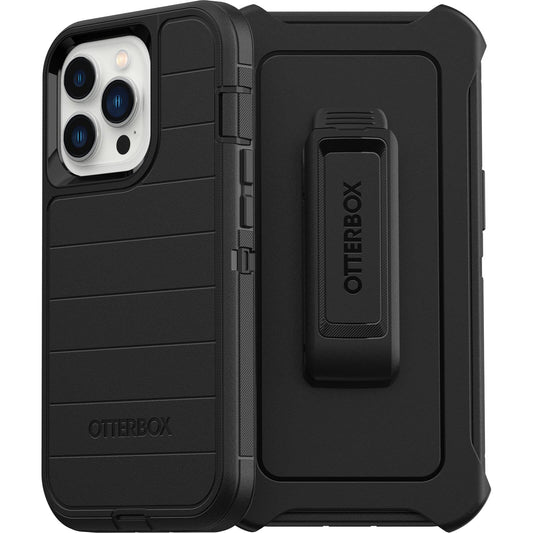 Otterbox Defender Series Screenless Edition Case for iPhone 13 Pro (Only) - Holster Clip Included - Microbial Defense Protection - Retail Packaging
