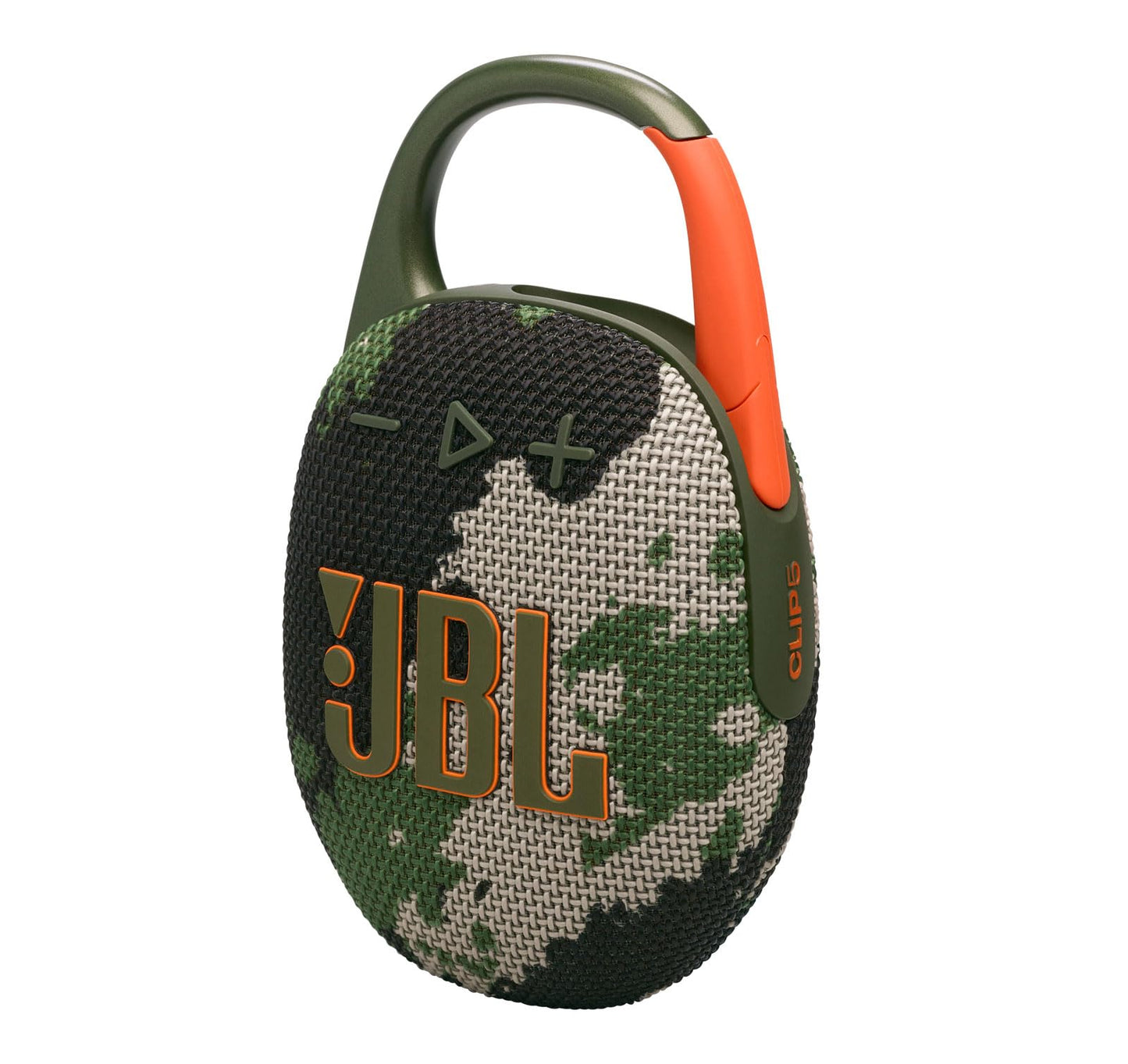 JBL Clip 5 Bluetooth Speaker and divvi! Protective Case - Camo