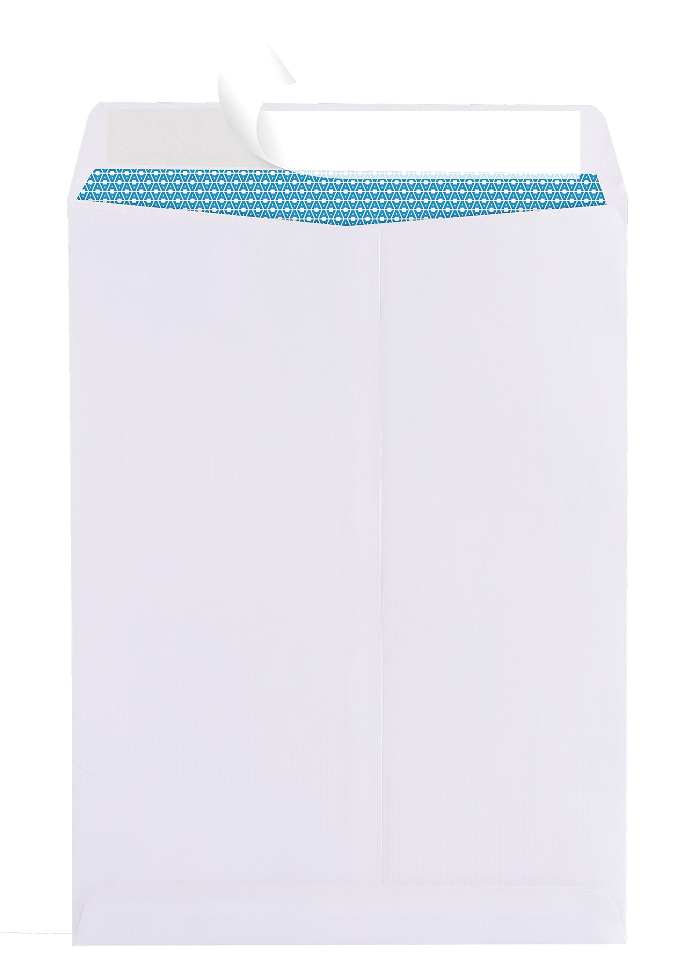 Aimoh 15 9 x 12 SELF Seal Security White Catalog Envelopes - 28lb - Security Tinted, Ultra Strong Quick-Seal, 9x12 Inch (38115)