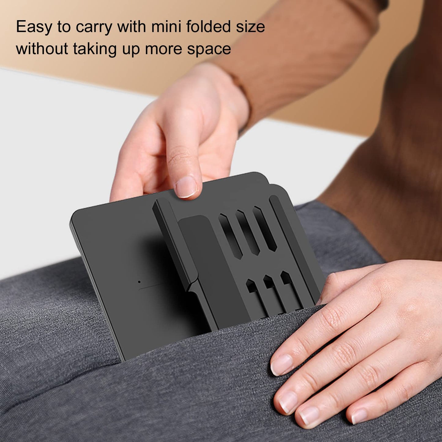 Libeagle Desktop Stand & Bluetooth Keyboard Combo for Galaxy Z Fold 7/6/5/4 & Z Trifold, 4-in-1 Includes Mouse Pen, Slot, Adjustable Foldable Tablet