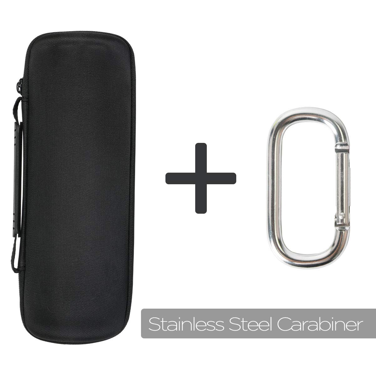 co2CREA Hard Travel Case Replacement for Ultimate Ears UE Boom 4 / Boom 3 Portable Bluetooth Wireless Speaker (Black Case)