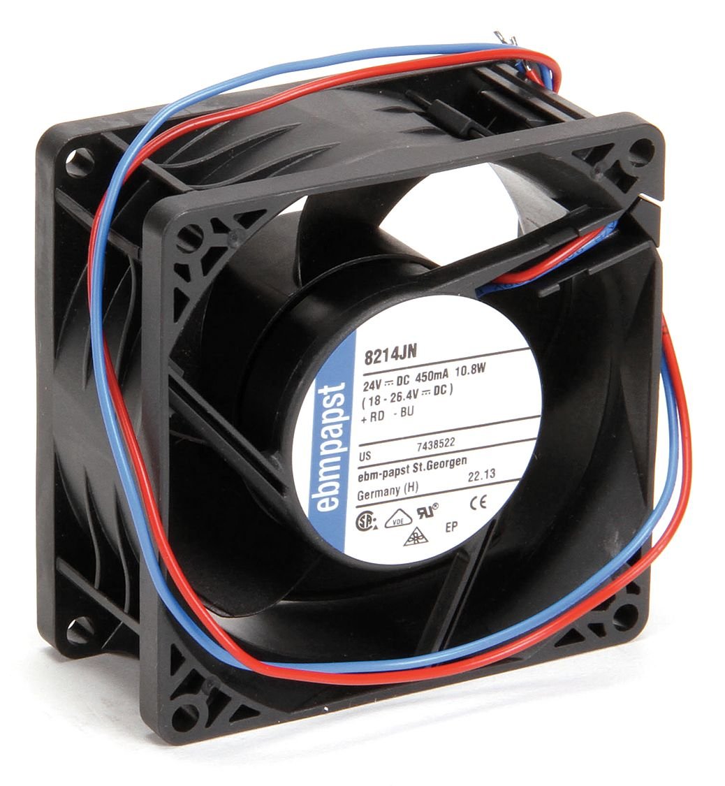 EBM PAPST 8214JN AXIAL FAN, 80MM, 24VDC