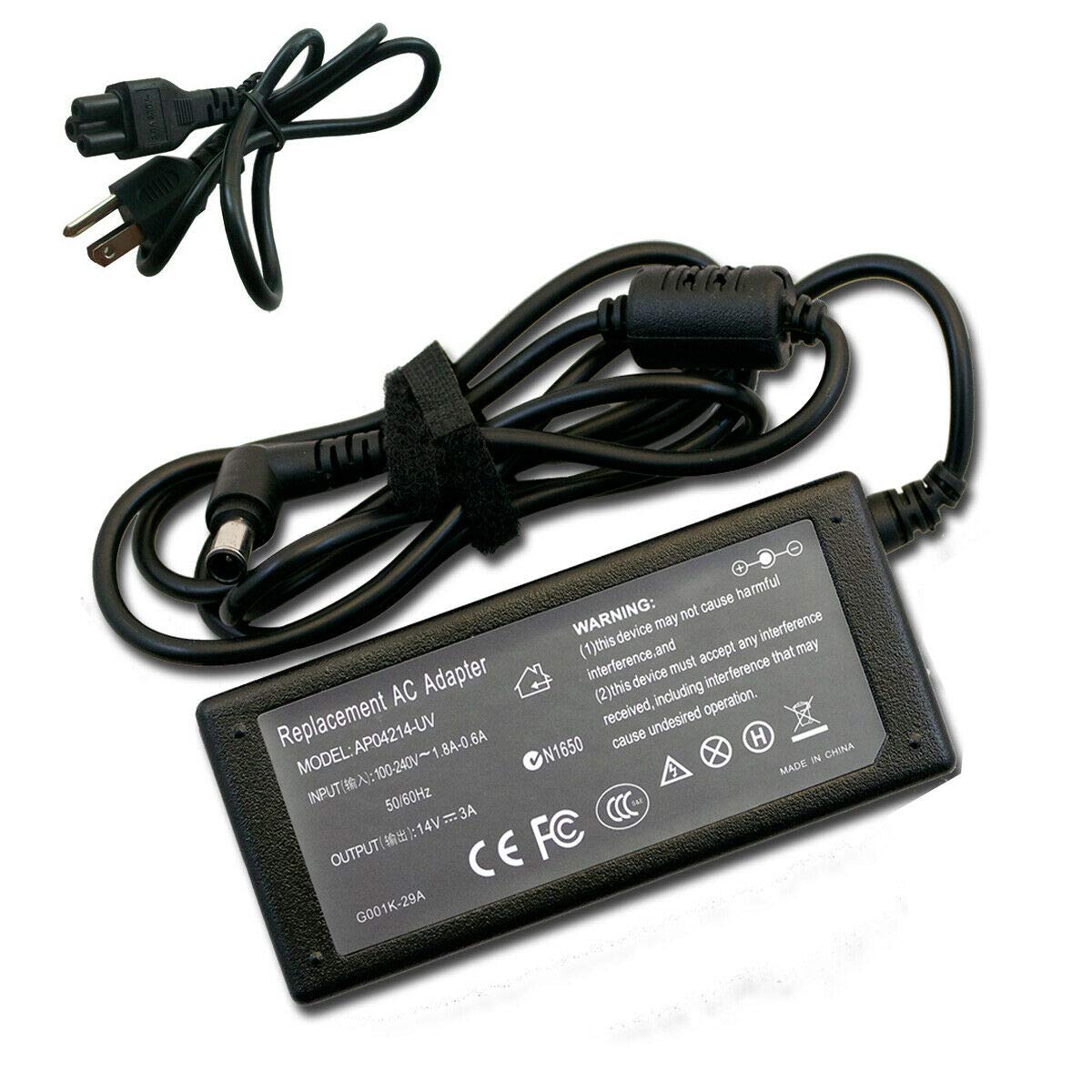 AC Adapter for Samsung SyncMaster S23A300B 23" Widescreen LCD Monitor Power Supply Cord