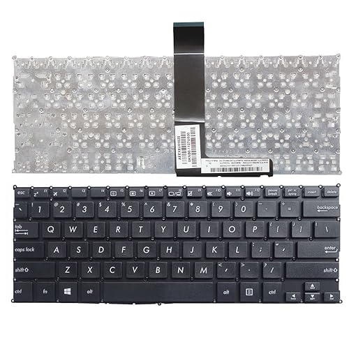 New Laptop Replacement Keyboard for Asus F200 F200CA F200LA F200MA X200 X200C X200CA X200L X200LA X200M X200MA R202CA R202LA US Layout (Black)