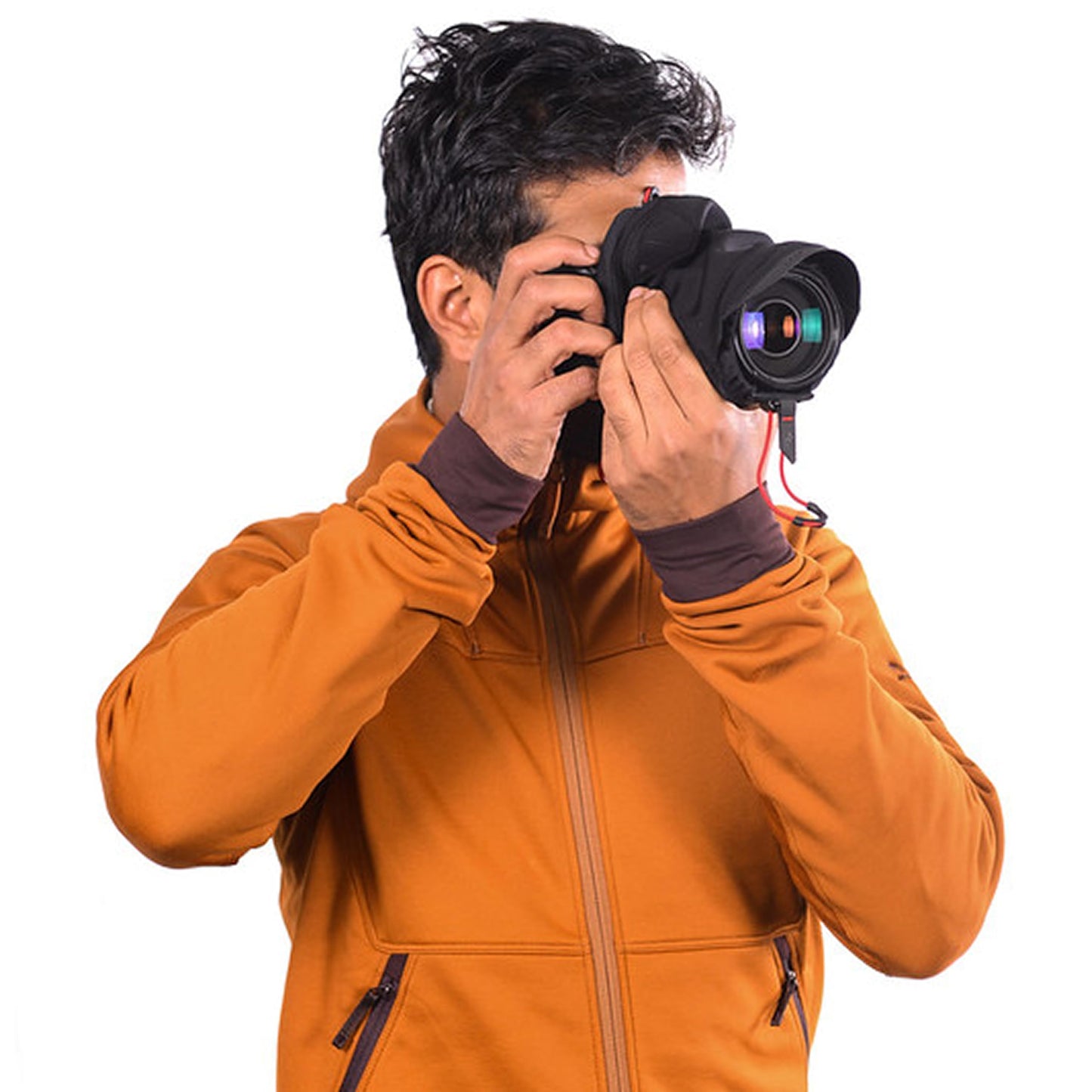 Peak Design Shell Camera Rain Cover, Medium, Weatherproof Rain Cover for DSLR Camera, Stretchy Neoprene Fabric, Waterproof Membrane, Works