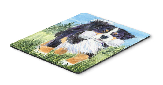 Caroline's Treasures SS8860MP Bernese Mountain Dog Mouse Pad, Hot Pad or Trivet for Home Office Gaming Working Computers Laptop Mouse Mat,Washable