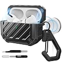 SUPCASE for AirPods Pro 2nd/1st Generation Case with Clean Pen & Carabiner (Unicorn Beetle Mag), [Military-Grade Protection] [Compatible with MagSafe]