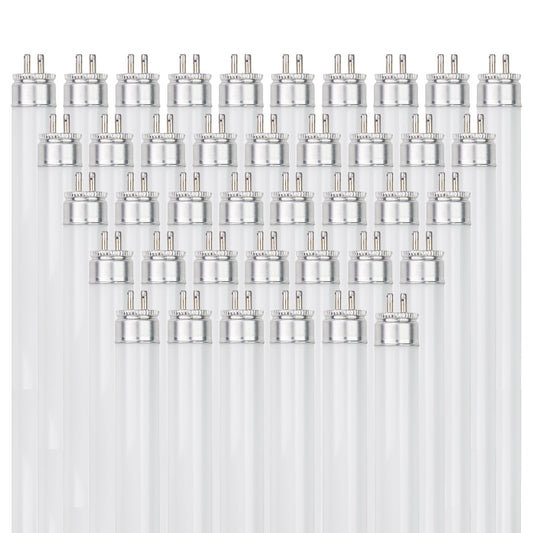 Sunlite 30305 F14T5/835 2 Foot T5 Linear Fluorescent Lamp, 14 Watts, 1200 Lumens, 3500K Neutral White, Miniature G5 Bi-Pin Base, ROHS Compliant, High