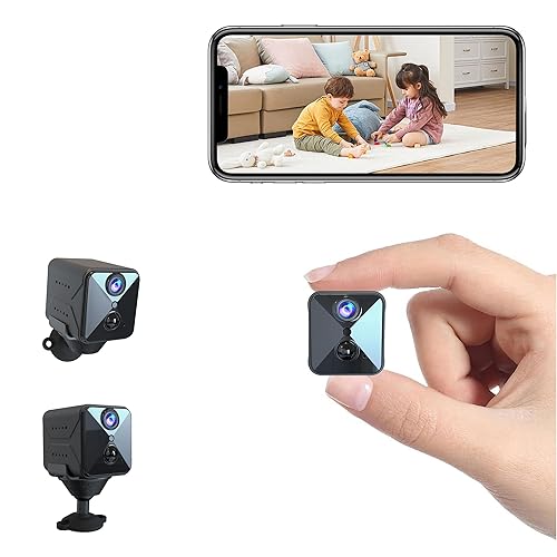realhide 2026 Upgraded 4K WiFi Hidden Camera with Free Cloud Storage, 120° Mini Spy Cam, Smart Motion Detection, Night Vision, Wireless Indoor Nanny