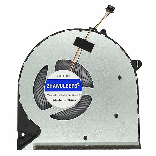 Lee_store Replacement New CPU Cooling Fan for HP Pavilion 15-DU 15-DW 15s-du 15-DW0043DX 15s-du0096tu 15s-du0002TX Series L52034-001 DC28000N6F0 FCC2