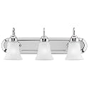 Westinghouse 6652200 3 Light Bracket Bathroom Light,Three Light