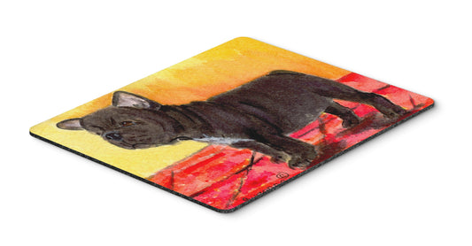 Caroline's Treasures SS8869MP French Bulldog Mouse Pad, Hot Pad or Trivet for Home Office Gaming Working Computers Laptop Mouse Mat,Washable Large