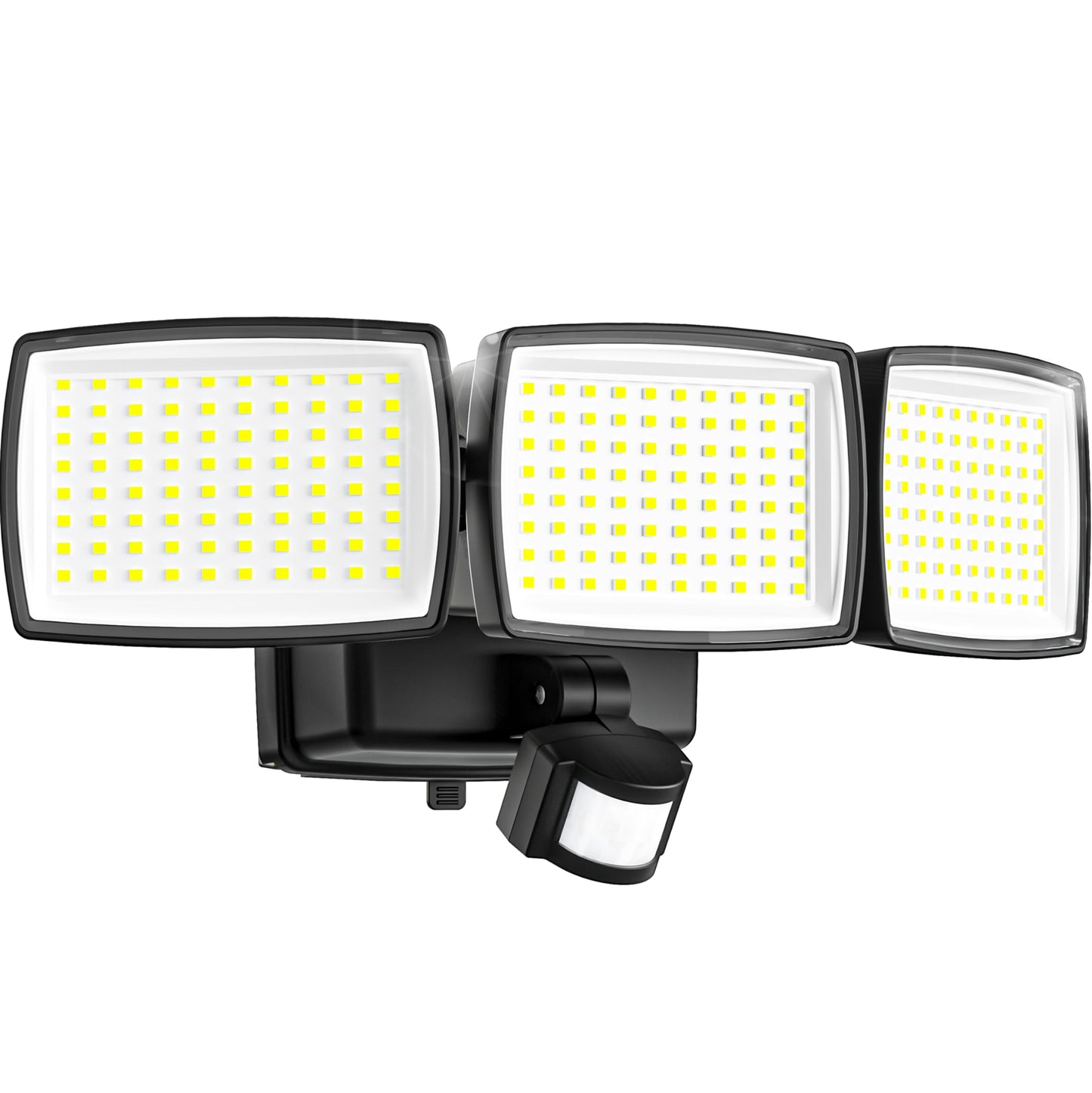 Battery Powered Motion Sensor Outdoor Lights, 1500LM Flood Lights IP65 Waterproof Security Light Motion Detector Lights Wireless for Outside Yard