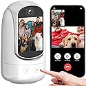 NBKsmart 2-Way Video/Audio Security Camera Screen WiFi AI Detection Puppy/Pet/Cat/Elderly/Dog Monitor Wireless Facetime Cam Voice Phone APP Controlled