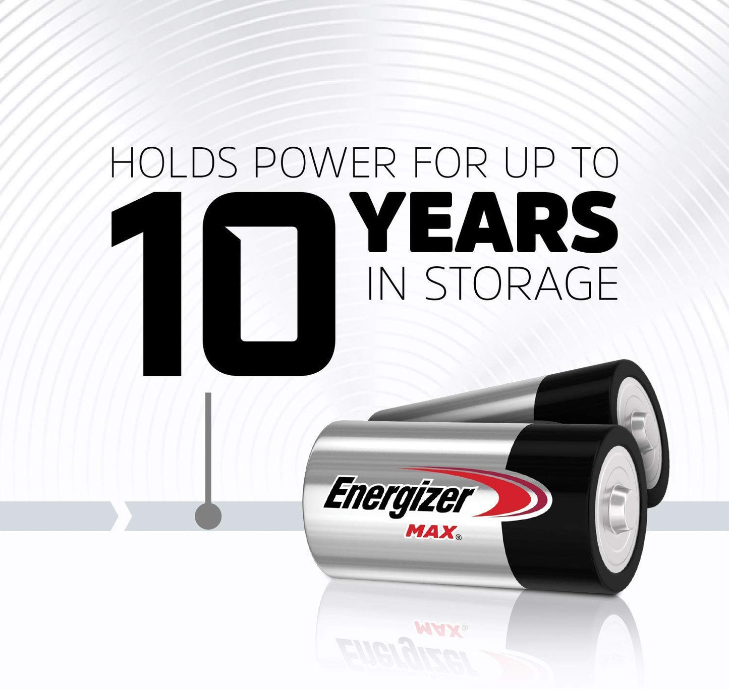 Energizer MAX C Batteries (8 Pack), C Cell Alkaline Batteries