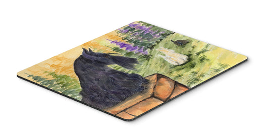 Caroline's Treasures SS8634MP Scottish Terrier Mouse Pad, Hot Pad or Trivet for Home Office Gaming Working Computers Laptop Mouse Mat,Washable Large