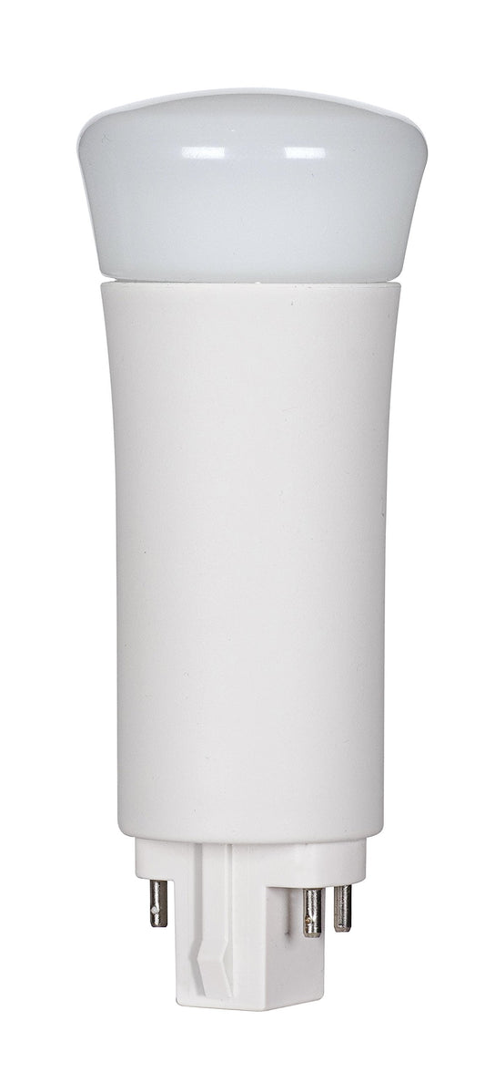 Satco S29859 9-Watt PL LED Light Bulb, G24q Base, 4-Pin Vertical, 3500K