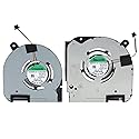 Replacement CPU+GPU Cooling Fan for Dell G7 17 7700 2020 DC 12V 0WMJ4N 0KFDJ9