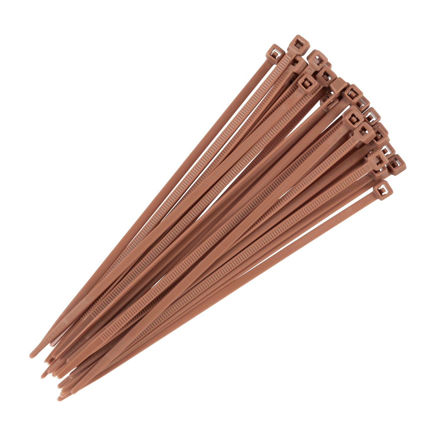 Vanish Hunting Blind Nylon Cable Ties, Assorted 100-Pack, Green/Brown/Tan