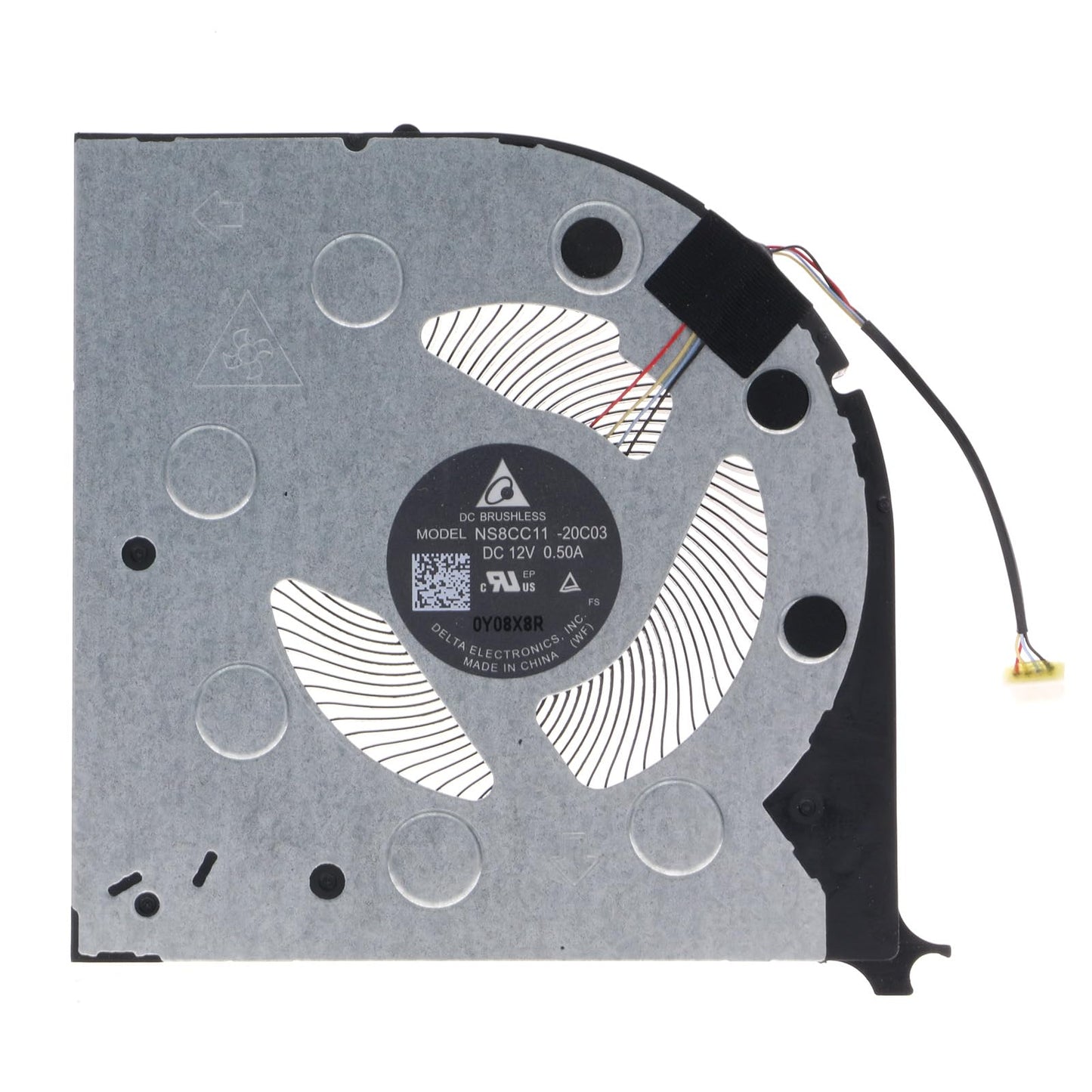 Replacement CPU&GPU Cooling Fan for Lenovo Legion 7-15IMHG05 15IMH05 C7-15IMH05 2020 Model NS8CC11-20C03 NS8CC12-20C04 5H40S20076 5H40S20077