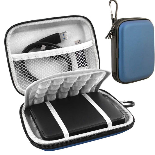 Lacdo Hard Drive Carrying Case for Western Digital WD Elements/WD My Passport/My Passport Ultra Portable External Hard Drive HDD 1TB 2TB 4TB 5TB 6TB