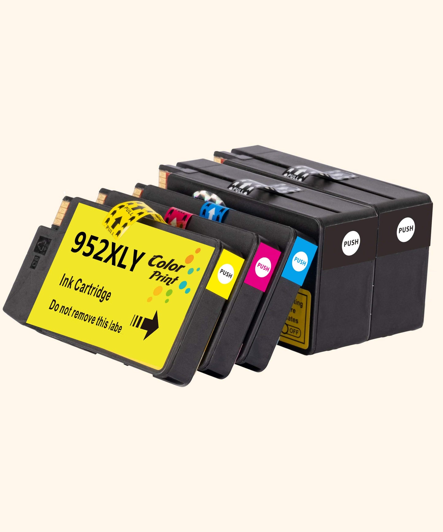 5-Pack 2020 New Chip Colorprint Compatible 952XL 952 Ink Cartridge for OfficeJet Pro 8710 8720 7740 8740 7720 8730 8210 8715 8216 8725 8702 Printer