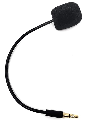 TNE Replacement Rig 400 Game Mic 3.5mm Microphone Boom for Plantronics Rig 400HX 400HS 400LX 500HX 500 700HX 700 800 Pro Xbox One PS4 Nintendo