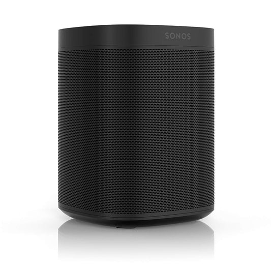 Sonos One (Gen 2) Smart Speaker with Alexa - Black (Renewed)
