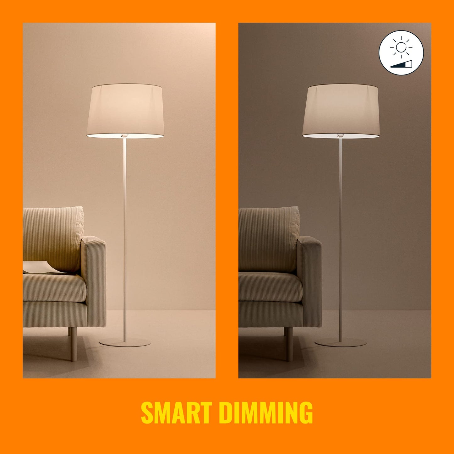 WiZ Clear 60W A19 Tunable White Filament LED Smart Bulb - Pack of 1 - E26- Indoor - Connects to Your Existing Wi-Fi - Control with Voice or App +