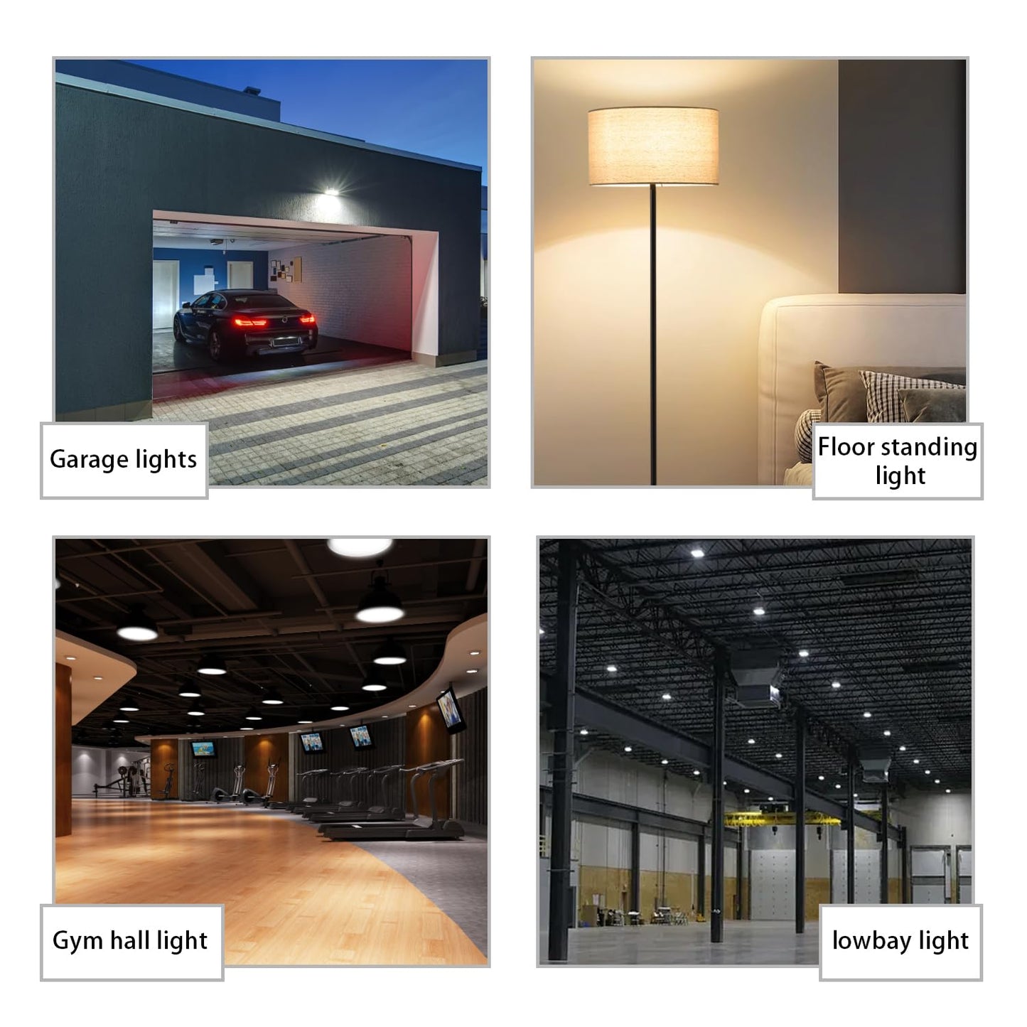 QLEE R7S 50W LED Bulb 118mm NO Dimmable 3CCT Adjustable J Type Linear Double Ended Studio & Flood Light Equivalent 500W Halogen Floodlight Bulbs