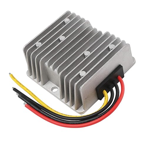 DROK 090066 20A/240W High Current Non-isolated Buck Voltage Converter Regulator Waterproof DC-DC 17-35V 24V to 12V Step-down Power Supply