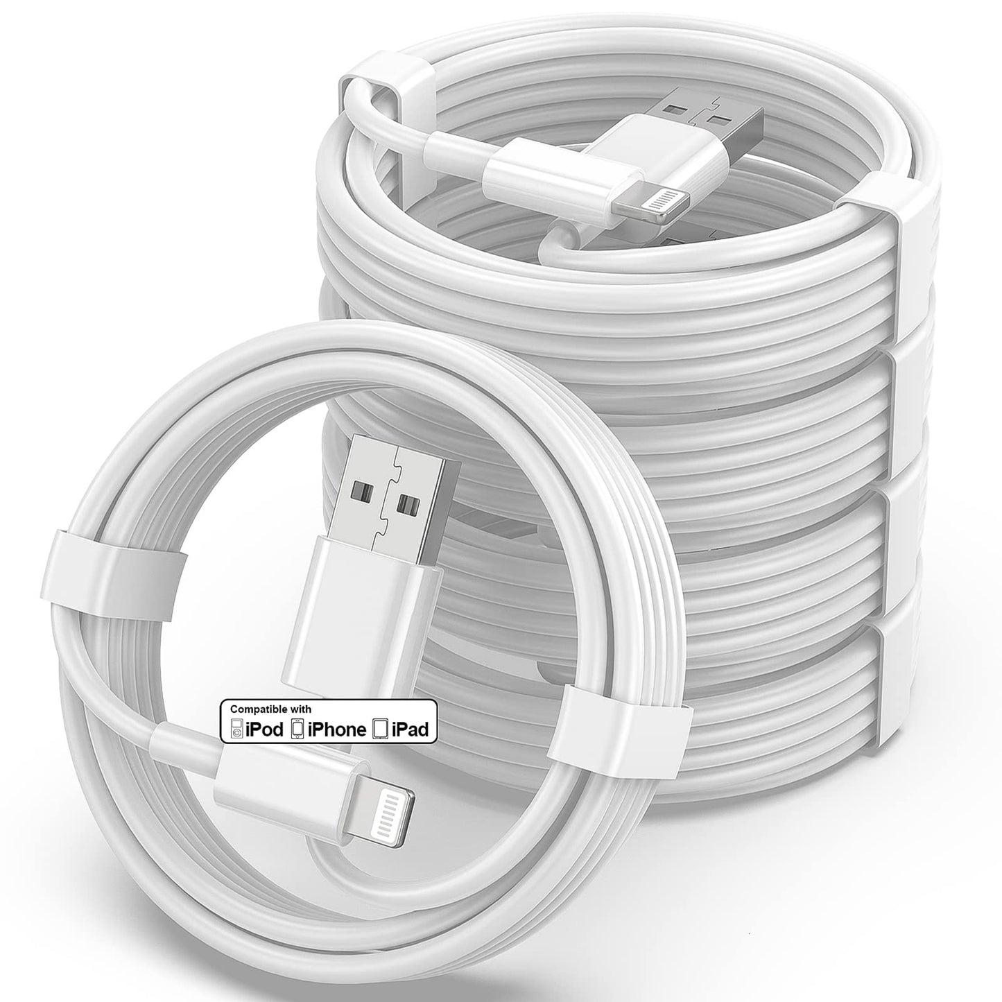 5 Pack [Apple MFi Certified] Charger 3ft, Apple USB to Lightning Cable 3 Foot, Original Fast Charging Cord for iPhone 13 Pro Max/ 13/12Pro Max/12…