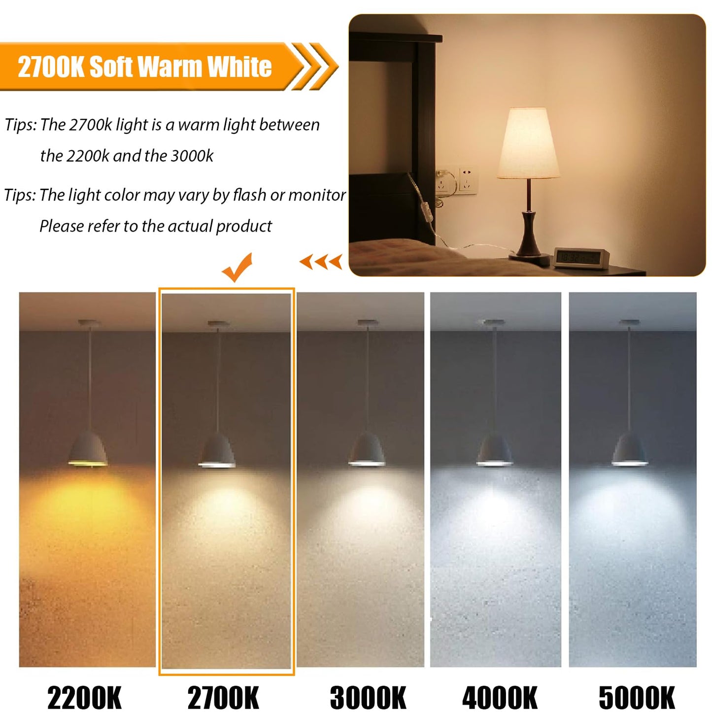 winsaLED 12 Pack Dimmable LED Light Bulbs 40 Watt Equivalent, ST19 Vintage E26 Edison Bulbs, 2700K Soft Warm White 4W LED Bulbs, Antique Filament