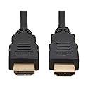 Tripp Lite High Speed HDMI Cable, High-Definition Video 4K x 2K, Digital Video with Audio (M/M), Black, 3-ft. (P568-003), Multicolor