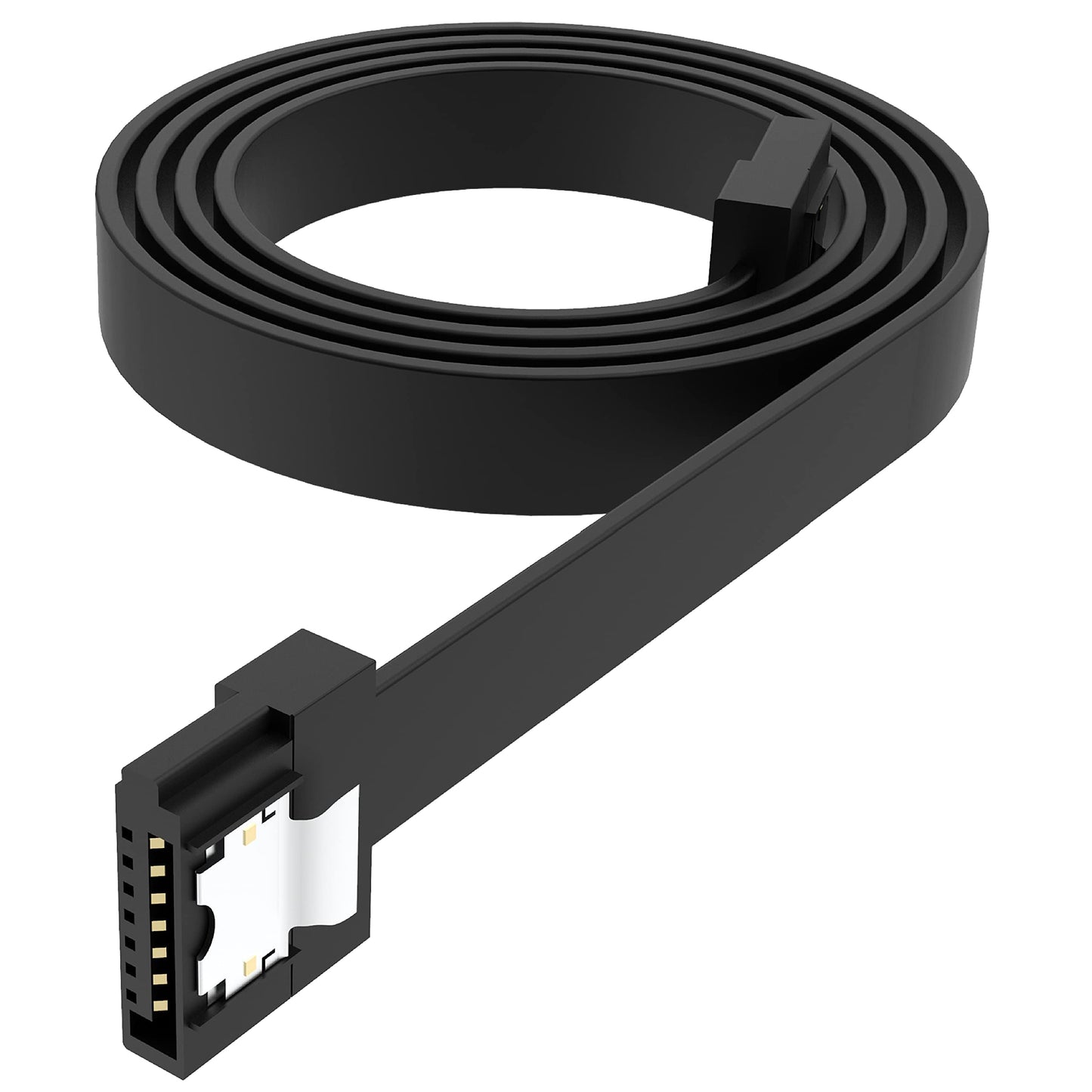 Akasa AK-CBSA05-30BK - 30cm Blk Superslim Data Cable