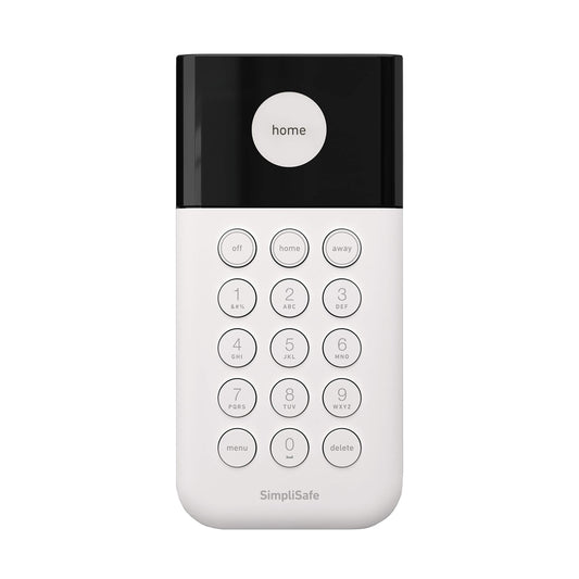 SimpliSafe Wireless Keypad - Touch-to-Wake Technology - Compatible with The Home Security System (New Gen) (Renewed)