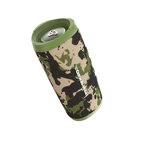 Cerwin Vega VEGAMINI VMCAMO Portable Bluetooth Hand Held Speaker with Strap,Camo