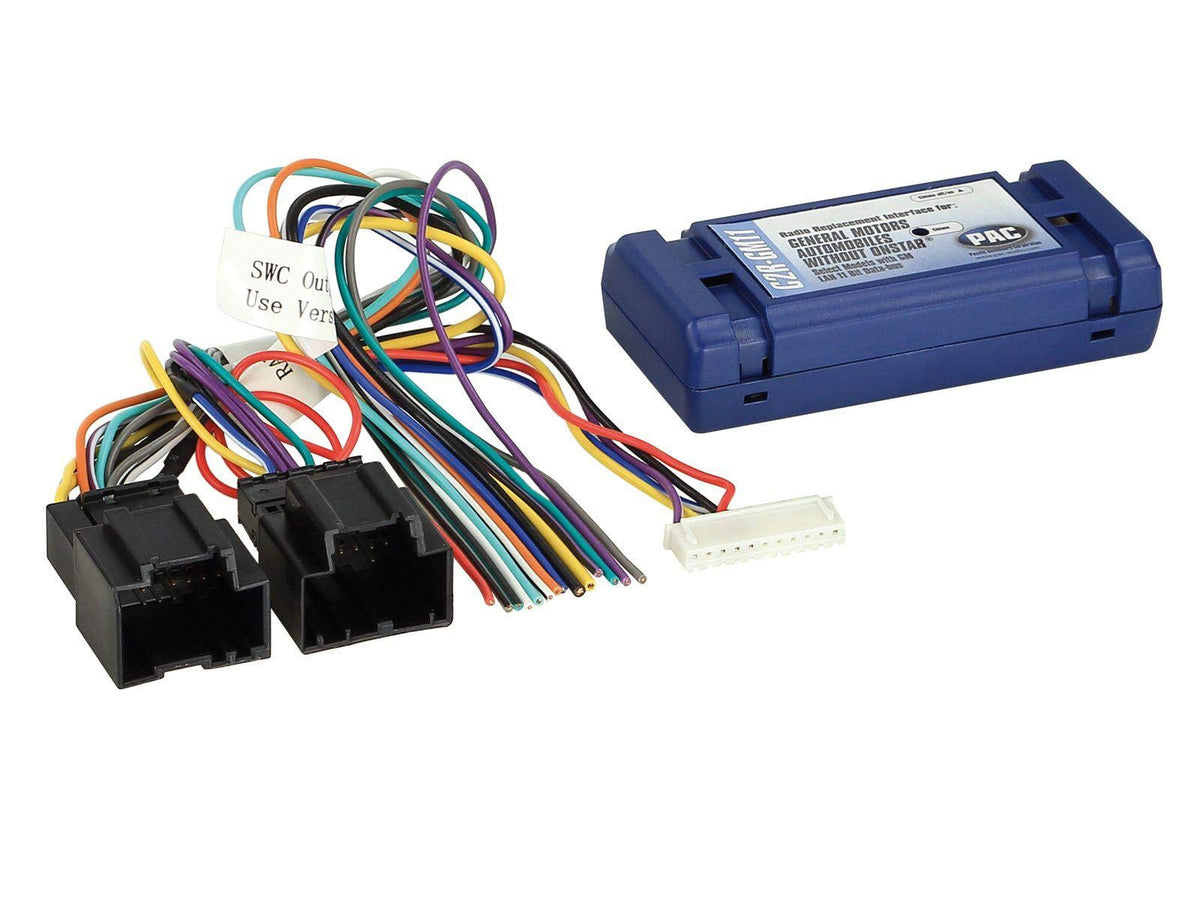 PAC C2RGM11 11-Bit Interface Radio Integration Adapter for 2007 GM Vehicles with No OnStar System,BLACK