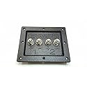SMD Heavy Duty Speaker Terminal (Grade 8) (3/4" PVC Black) (2 Channel)
