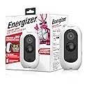 Energizer Smart 2K Outdoor Battery Security Camera, Wireless, Rechargeable, Weather-Resistant, Live View, 2-Way Audio, Night Vision, Motion Alerts